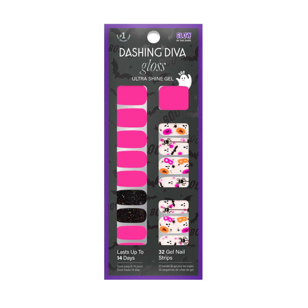 Dashing Diva front packaging showing kit contents and glow design benefit