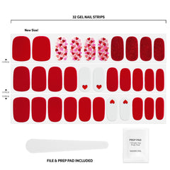 Dashing Diva strips being pressed onto nail showing quick application