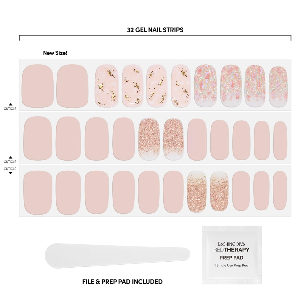 Dashing Diva strips applied on hands in lifestyle setting showing salon finish benefit