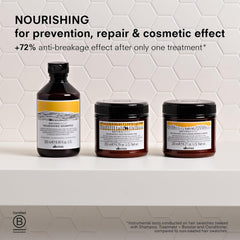 Davines shampoo paired with conditioner illustrating complete care system benefit