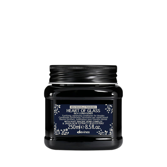 Davines bottle front view showing product and brand for clear identification