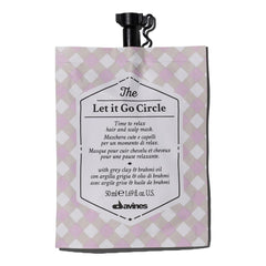 Davines front packaging showing jar and calming design for easy identification