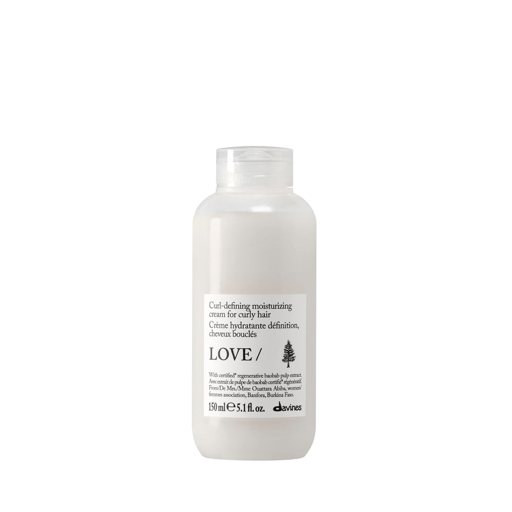Davines LOVE CURL front packaging showing product and benefit of curl definition