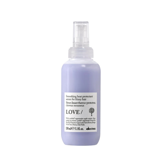 Davines bottle front view showing smooth hair benefit