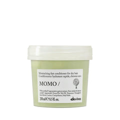 Davines MOMO conditioner front bottle shows clean packaging and product benefit