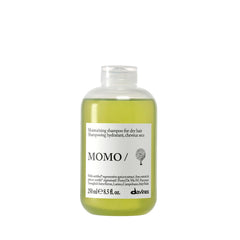 Davines MOMO/ front bottle showing clean design and hydrating benefit