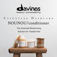 Davines creamy conditioner texture demonstrating rich hydration