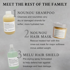 Davines close-up label details emphasizing ingredient transparency