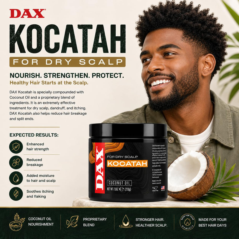 DAX application on scalp demonstrating targeted relief and easy spread