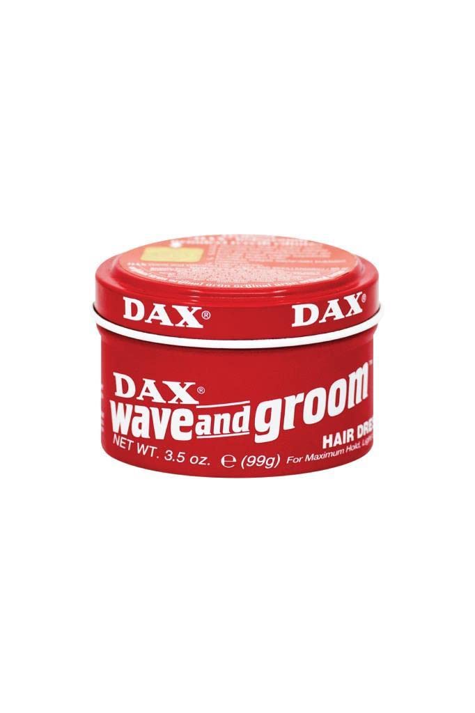 DAX Wave & Groom front tub showing label and glossy finish benefits