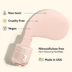 Dazzle Dry mini kit in hand demonstrating compact, on-the-go convenience