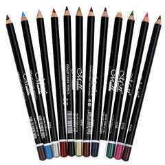 DC-BEAUTIFUL front packaging showing 12 pencils and compact set benefits