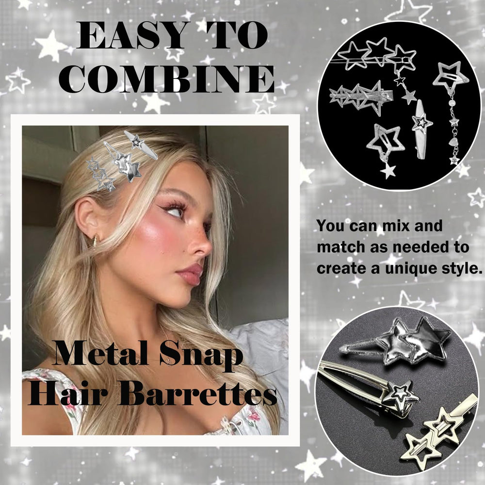 dceakopwh clips styled in half-up hair, adds sparkle and secure styling benefit