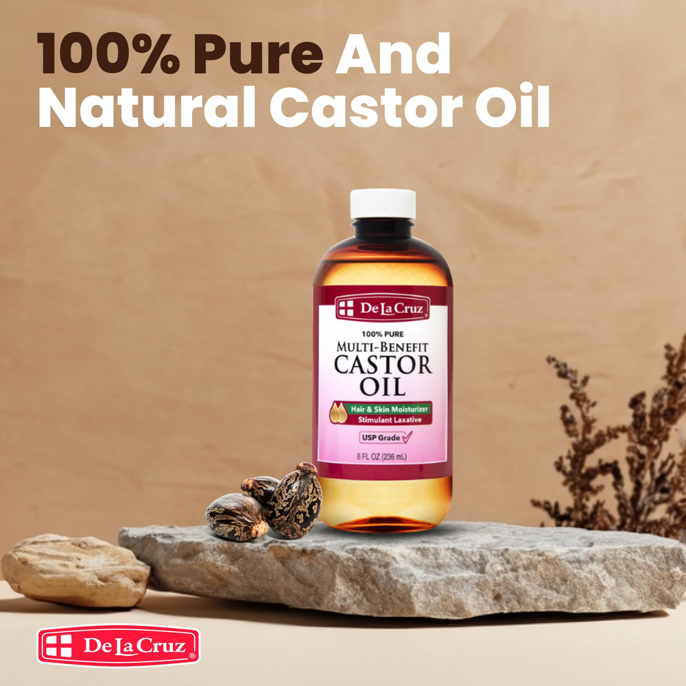 Applying De La Cruz oil to hair for manageability and reduced frizz
