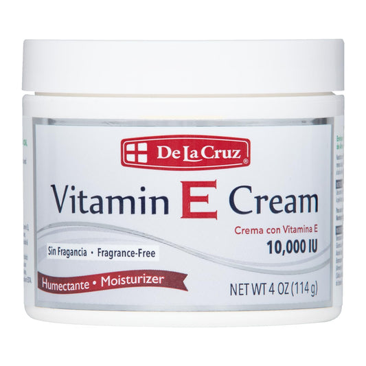 De La Cruz jar front showing product and easy identification benefits