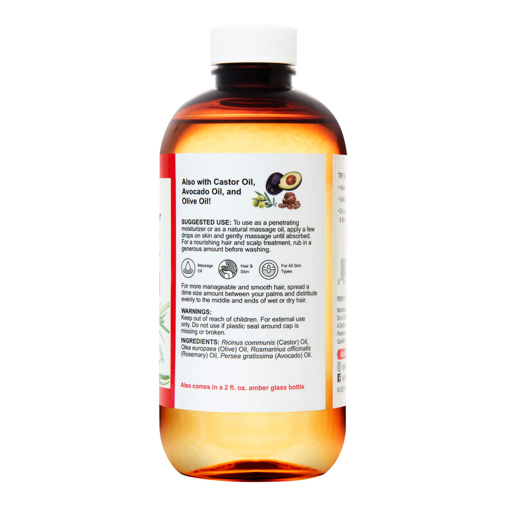 De La Cruz label close-up highlighting ingredients and clear directions