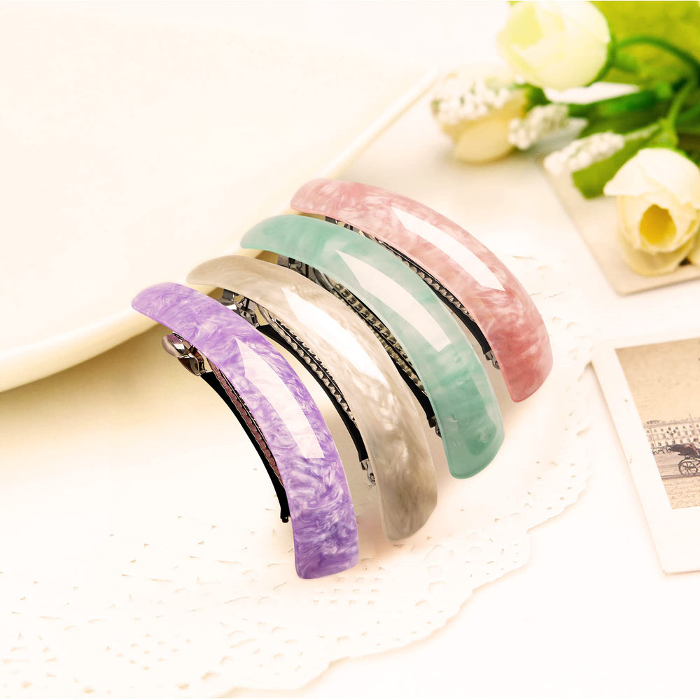 DealEachDay barrettes laid flat showing the set variety and easy outfit coordination benefit