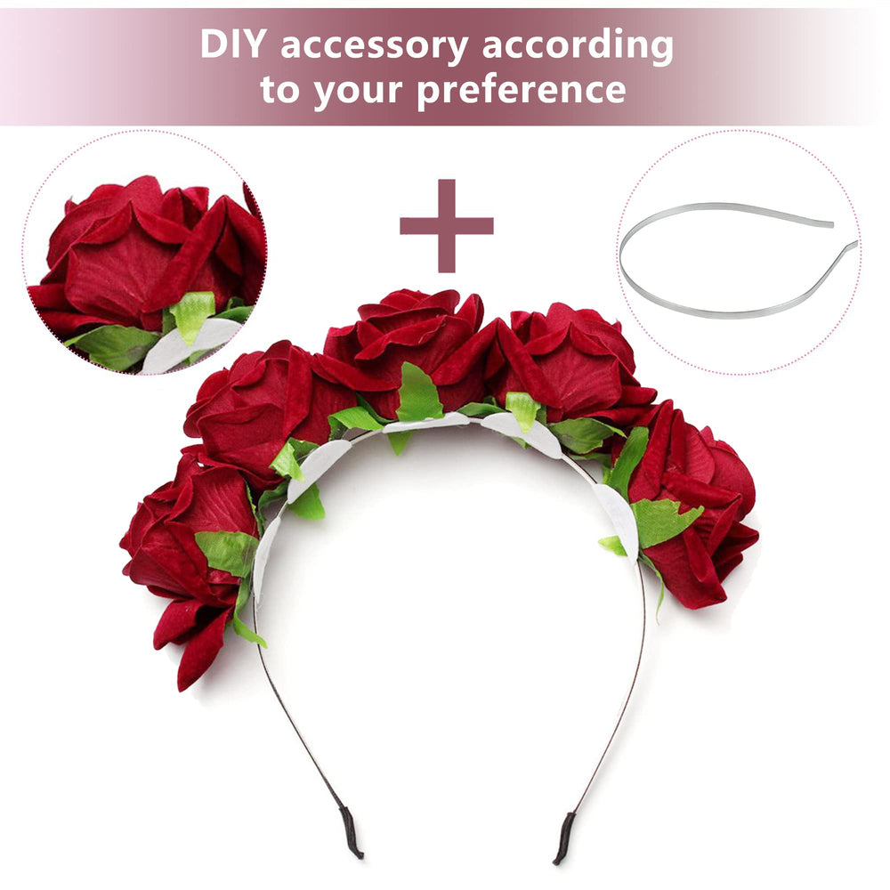 DealEachDay hand holding headband, conveys size and scale