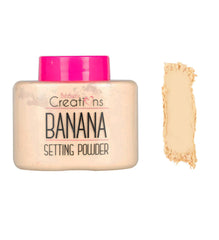 DEALPLUSDEAL banana setting powder jar front for natural matte benefit