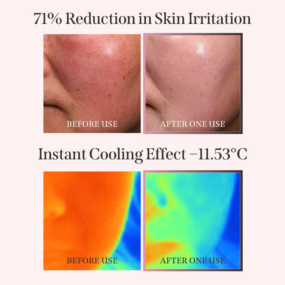 DEARDAHLIA close-up label showing key actives for skin elasticity benefit