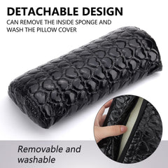 Deciniee hand rest in use during manicure improving precision and comfort