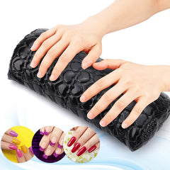 Deciniee nail pillow packed inside travel bag for on-the-go appointments