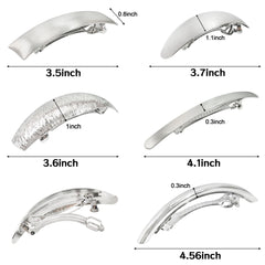 DED clip closeup of metal snap mechanism demonstrating secure hold for thick hair
