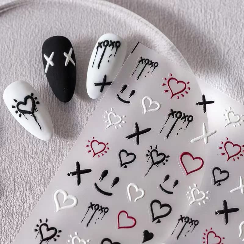 Dedyel embossed sheet close-up highlighting raised 5D texture for durable nail accents