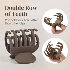 DEEKA close-up of double row teeth demonstrating improved grip