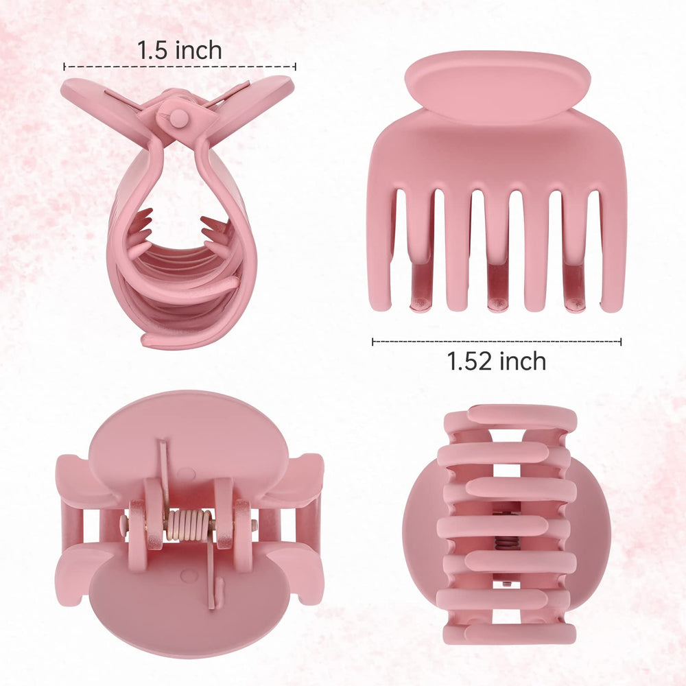 DEEKA clip securing fine hair section demonstrating non-slip hold benefit