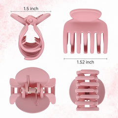 DEEKA clip securing fine hair section demonstrating non-slip hold benefit