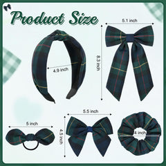 DEEKA plaid set on backpack lifestyle image matching uniform colors