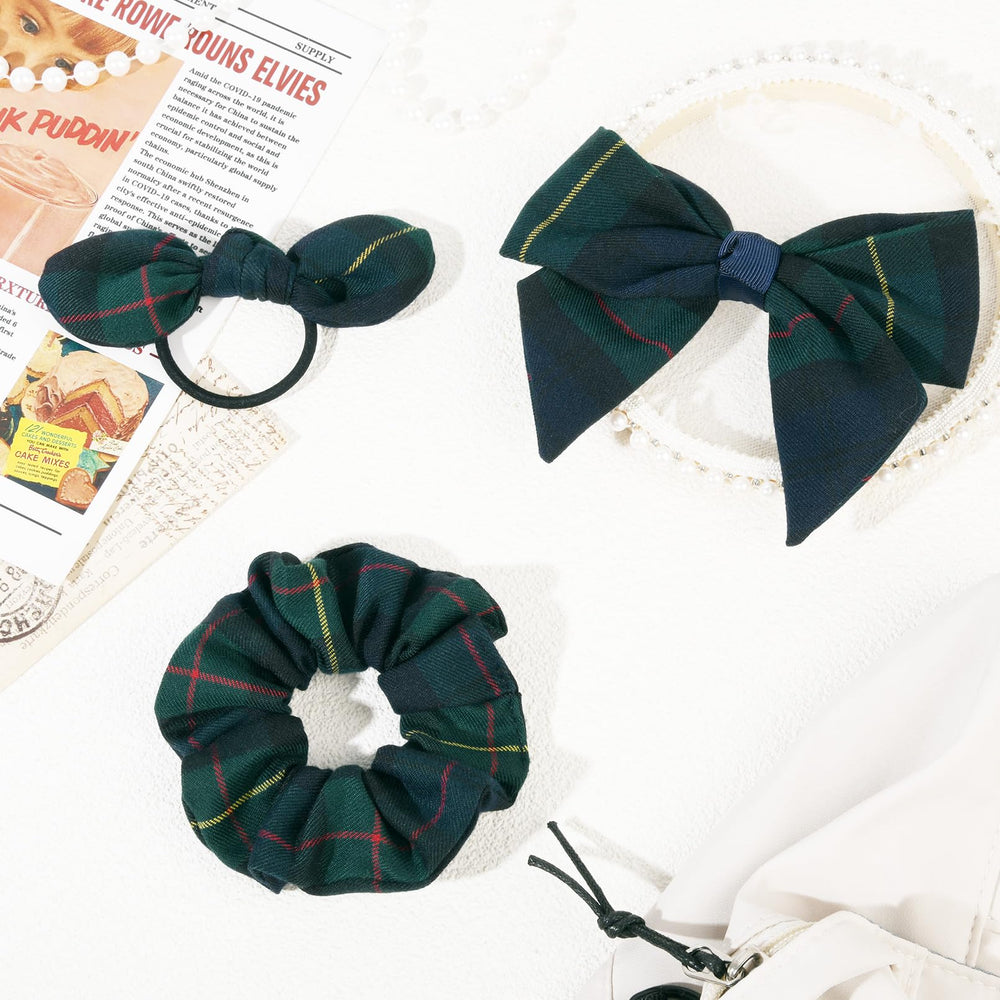 DEEKA red and yellow plaid color swatch illustrating bold uniform match