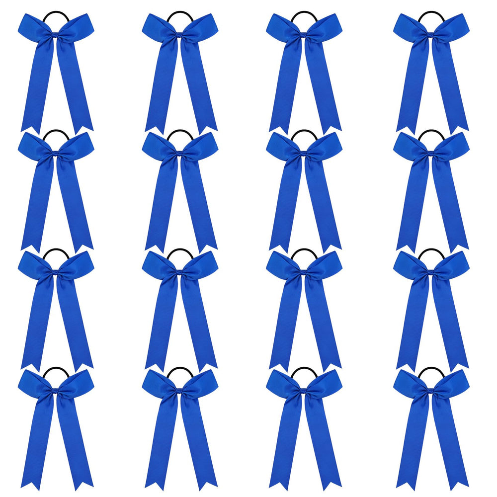 DEEKA royal blue pack front view shows 16 bows ready for teams