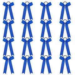 DEEKA royal blue pack front view shows 16 bows ready for teams