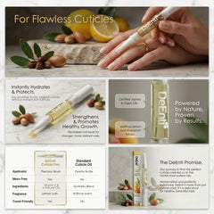DeEnti pen tip dispensing precise oil for neat application