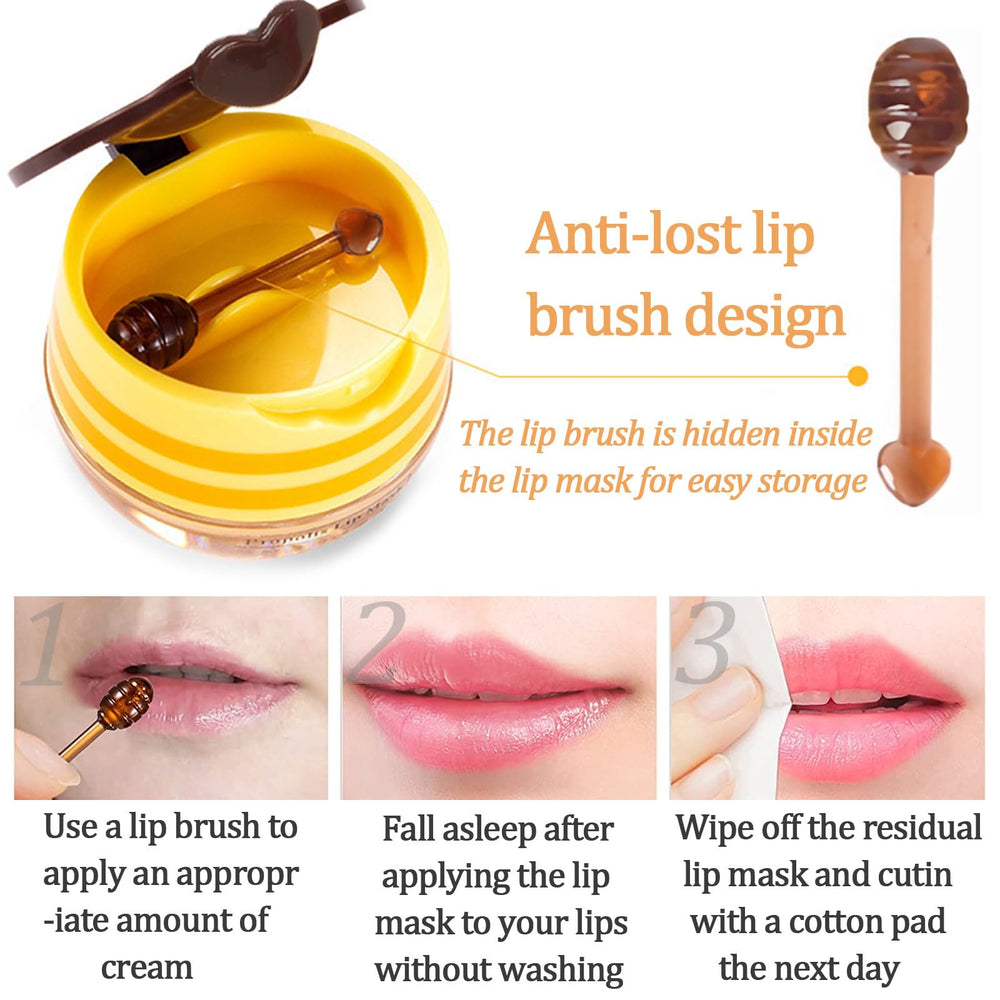 Deepmind lifestyle bathroom nightstand showing bedside use and overnight lip repair benefit