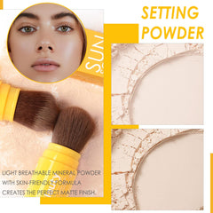 Deepmind open cap dispensing powder demonstrating easy on-the-go use