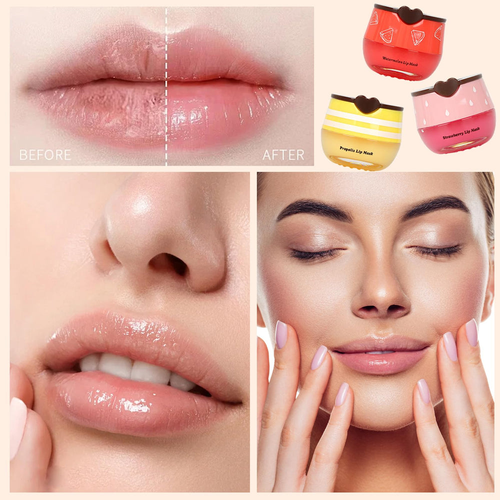 Deepmind strawberry balm top view highlighting fruity extract scent and soothing effect