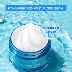 DEERELF cream spread on hand showing quick absorption and non-greasy feel
