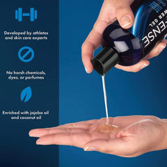 Defense Soap pump detail demonstrating easy, mess‑free dispensing