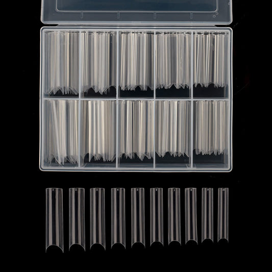 Defuber front packaging showing 200 clear tips and case, fast access