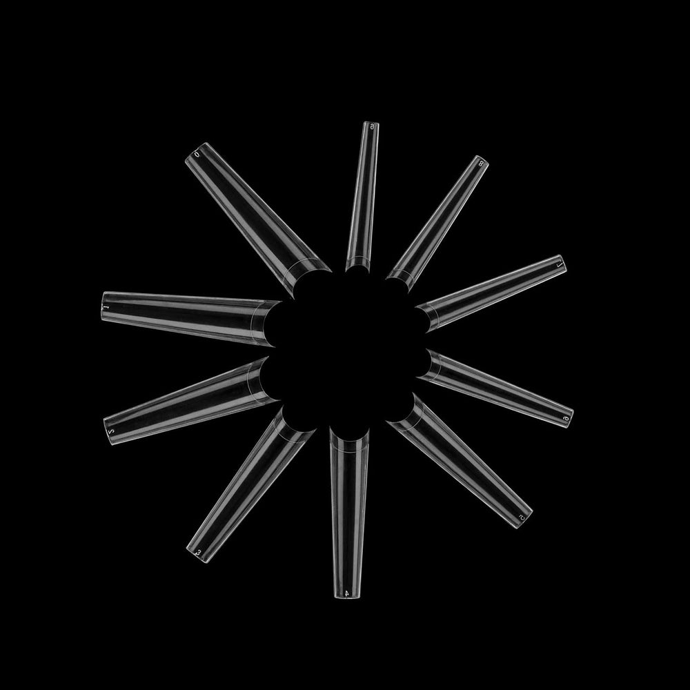 Defuber top view of size layout displaying 10 sizes for exact fitting