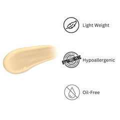 Del Indio Papago cream applied to hand demonstrating smooth absorbency and lightweight feel