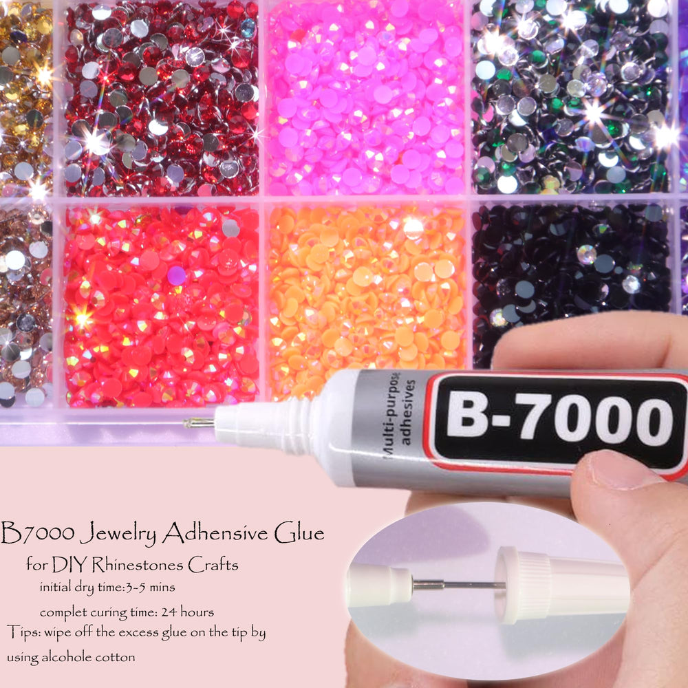 Delgoash close-up facets highlighting 3mm resin sparkle for eye-catching shine