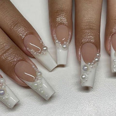 Delgoash pearls decorating a shoe close-up adding sparkle and durable embellishment