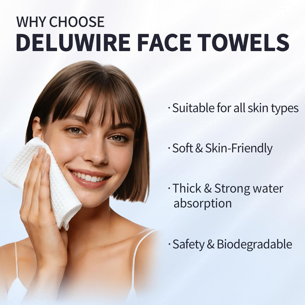 Deluwire plant fiber material highlighting biodegradable eco benefit