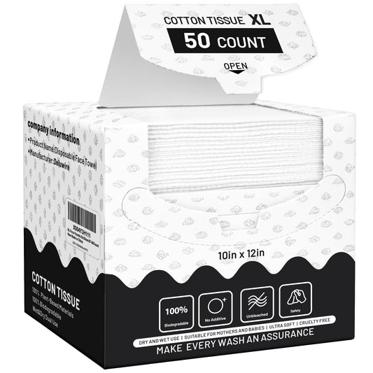Deluwire front packaging showing XL 50-count benefits and size