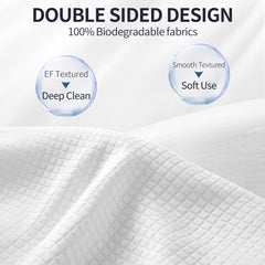 Deluwire wet towel demonstrating tear resistance and durability