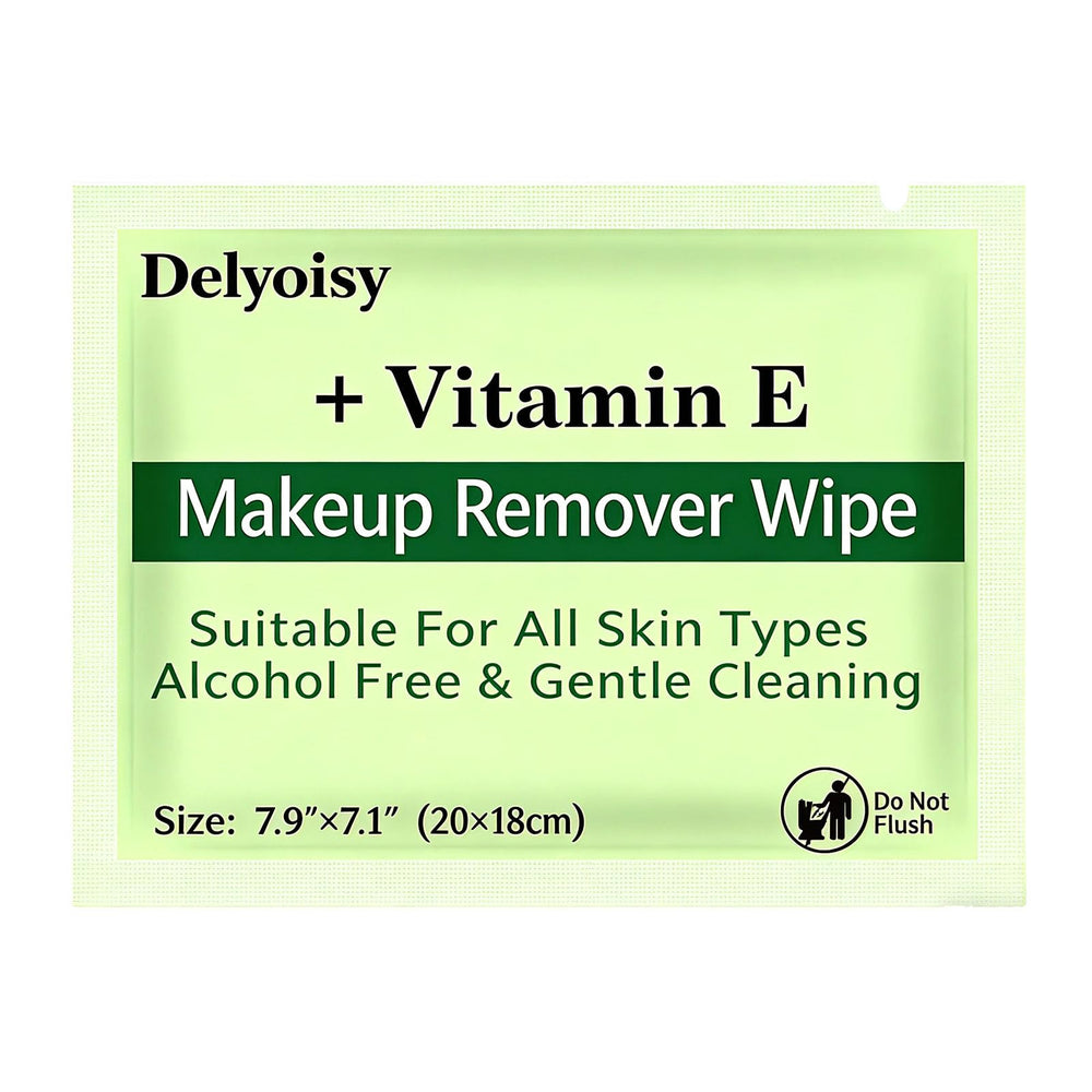 Delyoisy open box stacked sachets showing bulk supply convenience